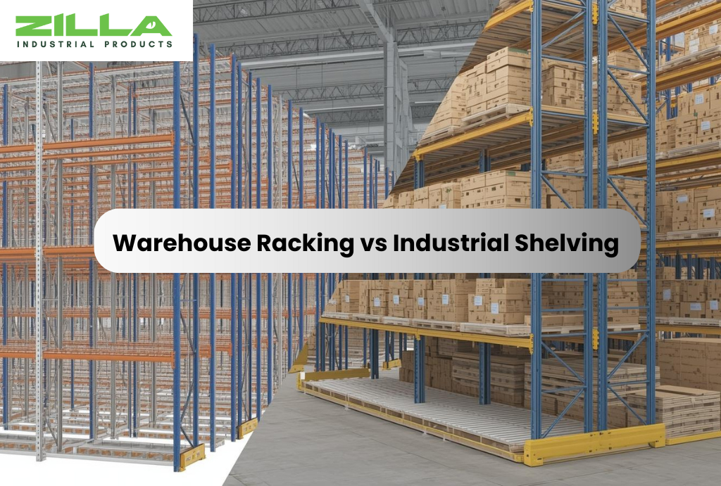 Warehouse Racking vs Industrial Shelving